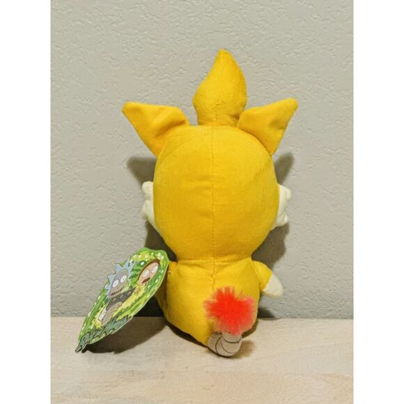 Rick And Morty 9" Squanchy NWT Plush Adult Swim Toy Factory Cartoon Network - Picture 2 of 5